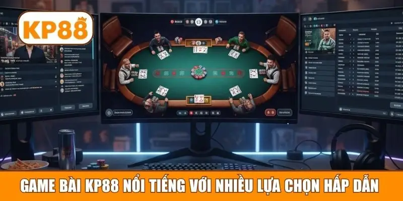 Game bài KP88 nổi tiếng với nhiều lựa chọn hấp dẫn