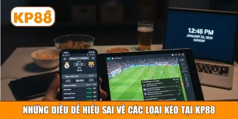 Những điều dễ hiểu sai về các loại kèo tại KP88